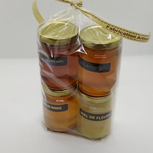 coffret 4 pots 125g